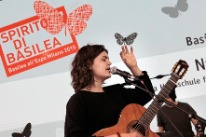 Konzert von Nives Onori an der Expo Milano 2015 im Schweizer Pavillion.